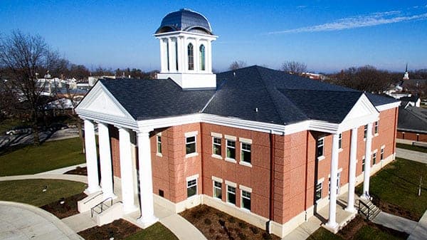 Historical restoration at Mitchell County Courthouse, Osage, Iowa